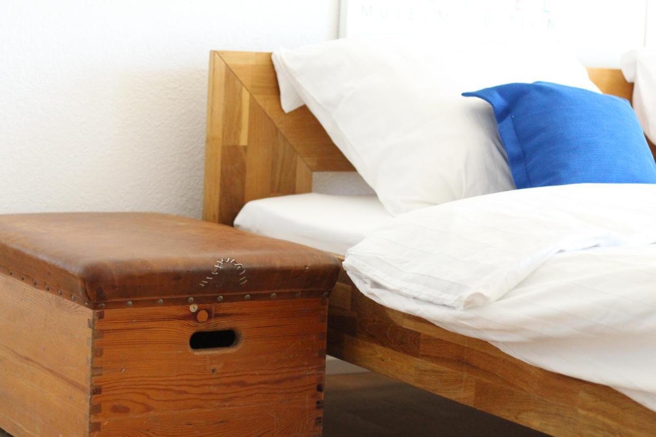 Design+Bodenseesicht=Zuhause Blau Markdorf Esterno foto