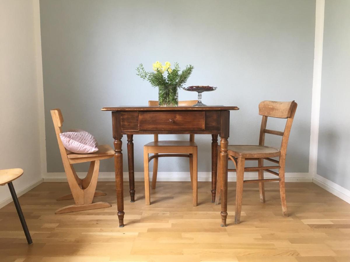 Design+Bodenseesicht=Zuhause Blau Markdorf Esterno foto