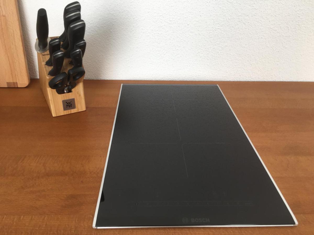 Design+Bodenseesicht=Zuhause Blau Markdorf Esterno foto